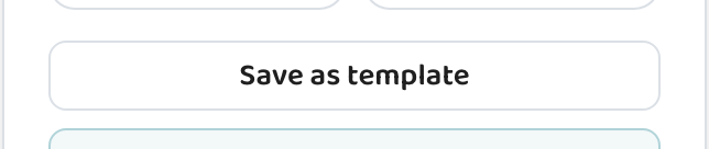 The 'Save as template' button in the Lessonpress worksheet toolbar, for reusing a worksheet's grade, subject, and structure later.